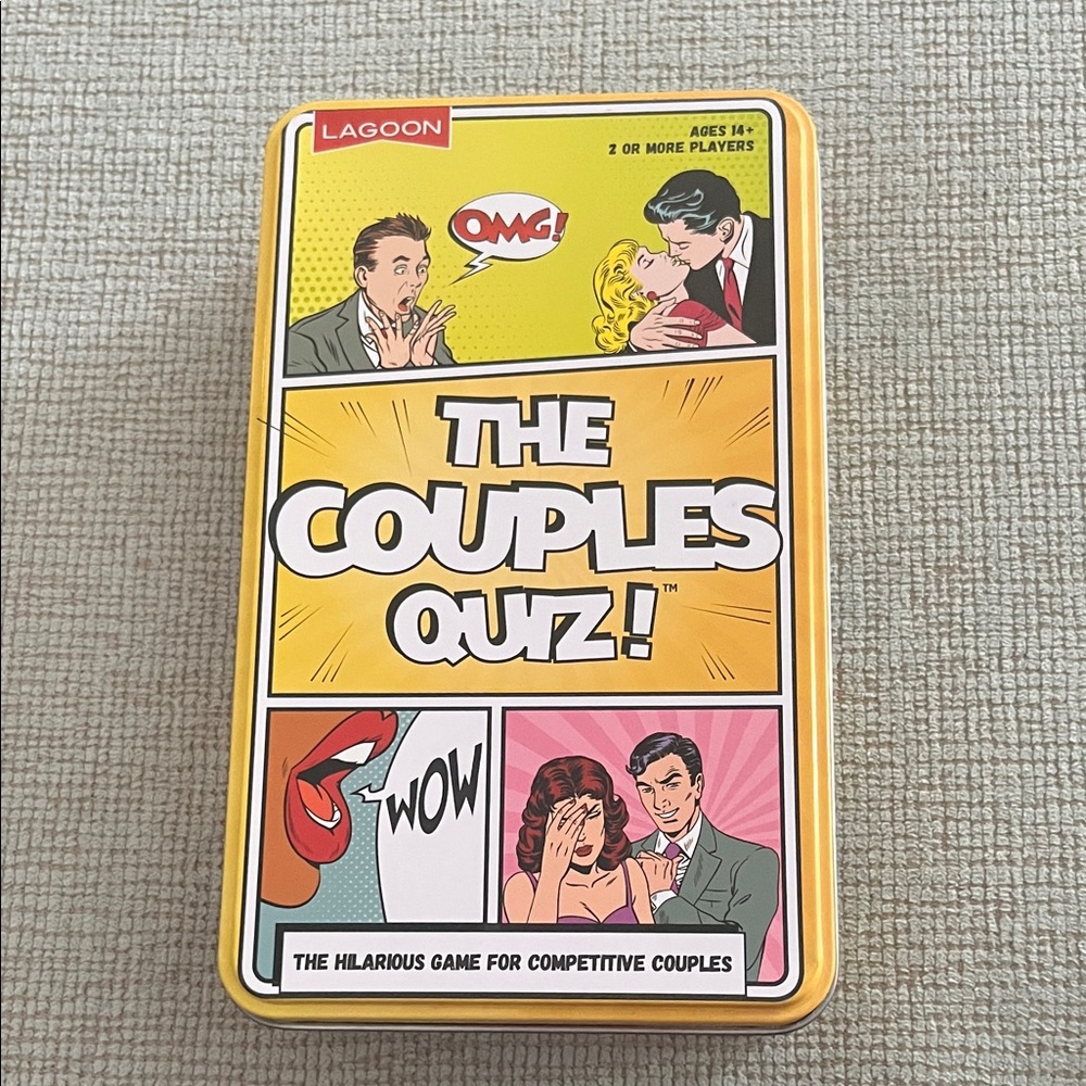The Couples Quiz Game - Yellow
